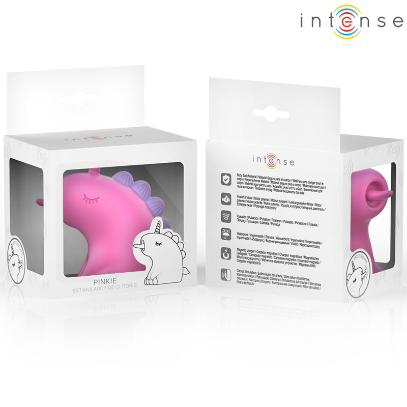 Pinkie • Estimulador Unicórnio 360º com Língua Giratória