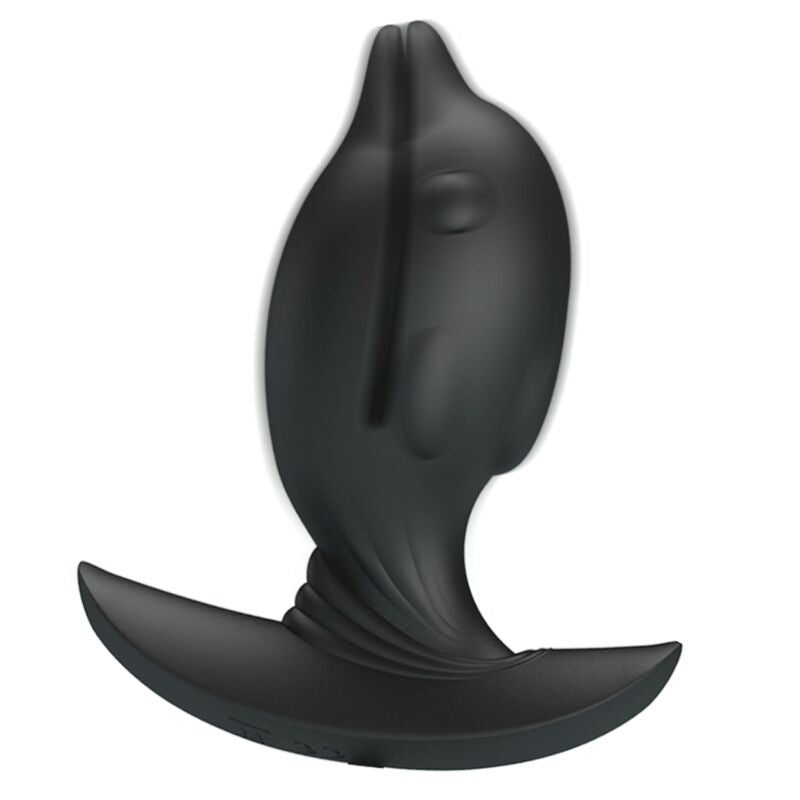 Opblaasbare oplaadbare anale plug met vibratie (10 functies)