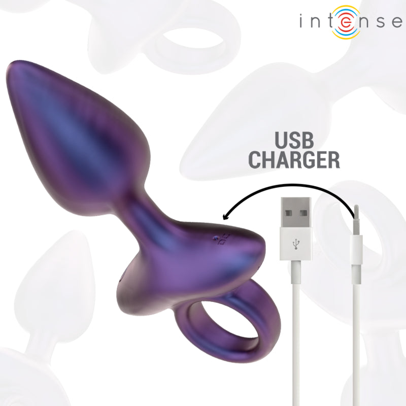 Plug Anal MICHAEL Vibrador 10 Modos + Control Remoto