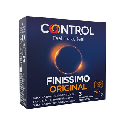 Preservativi ultrasottili Finíssimo, 3 pezzi