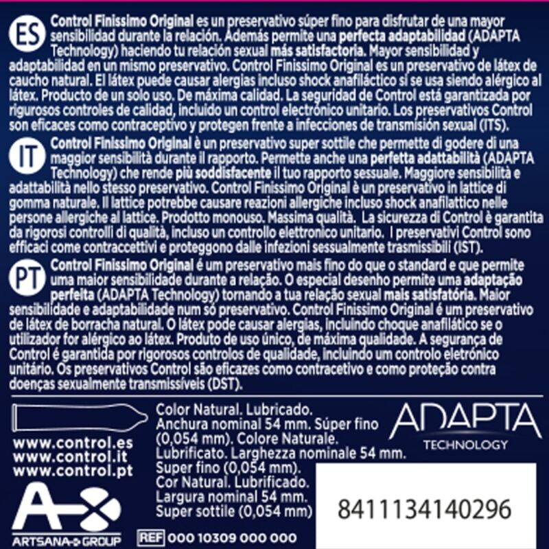 Preservativi ultrasottili Finíssimo, 3 pezzi