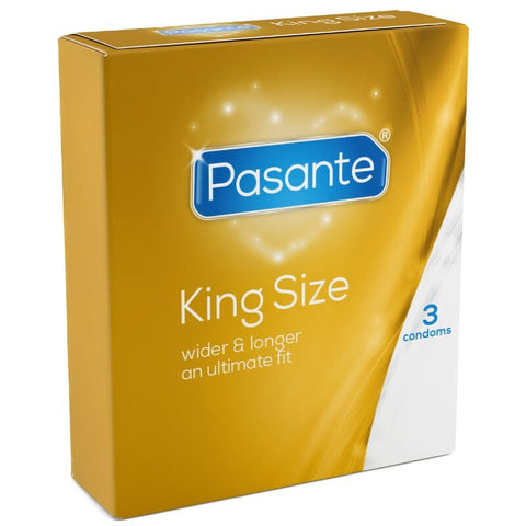 Preservativos King Size 3 Unidades