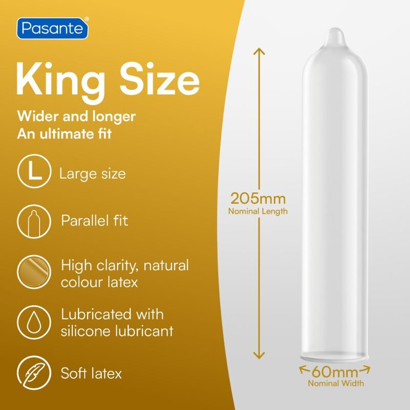 King Size condooms, 3 stuks