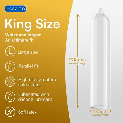 King Size condooms, 3 stuks