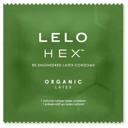 Preservativos Orgánicos HEX 3 Unidades