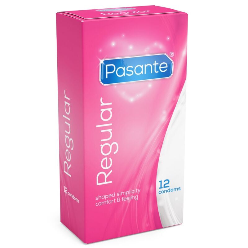 Preservativos Regular, 12 Unidades — Pasante