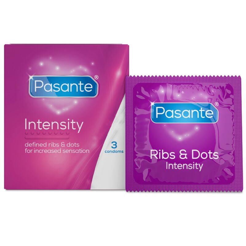Préservatifs Ribs & Dots Intensity 3 unités
