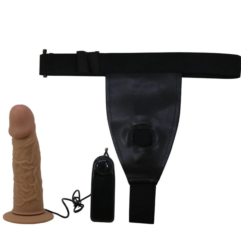 Harnas Pretty Love Harnasslips - Inclusief vibrerende dildo