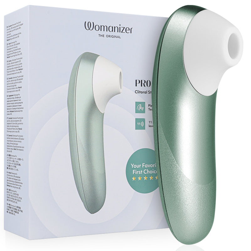 Pro — Estimulador Clitoriano — Womanizer — Verde-Sálvia — imagem 22