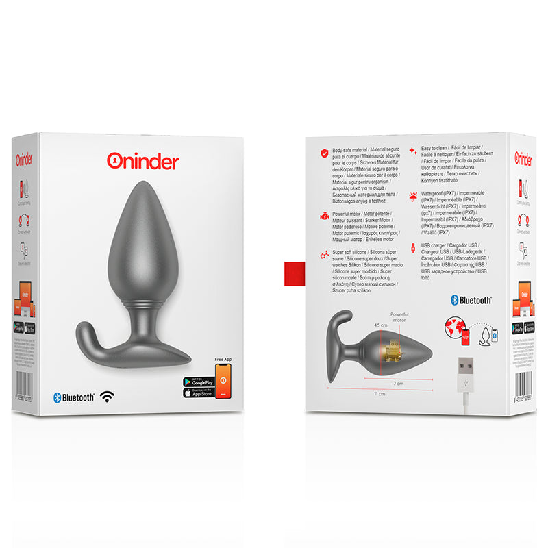Rio — Vibrating Anal Plug with Application — Oninder
