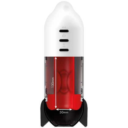 Rocket Masturbator with Vibration and Compression