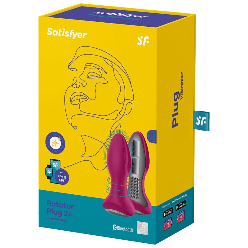 Rotator Plug 2+ — Plug vibrante e rotante con app e 2 motori