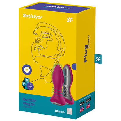 Rotator Plug 2+ — Plug vibrante e rotante con app e 2 motori