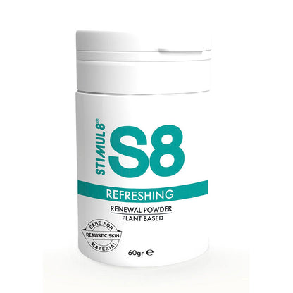 S8 Stimul8 — Herstelpoeder voor seksspeeltjes, 60 g