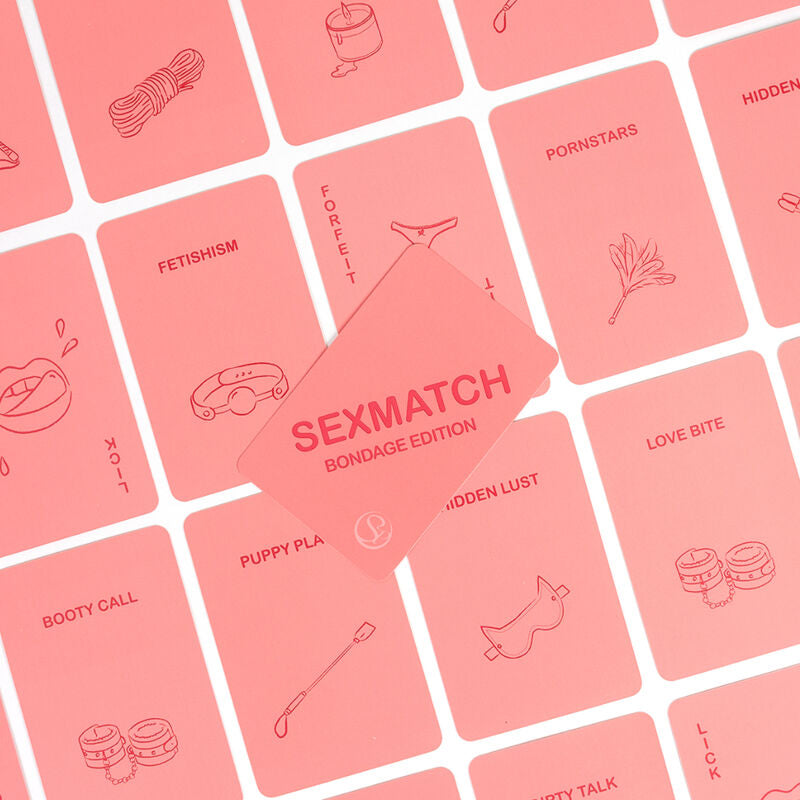 SexMatch Bondage Edition • Juego de Cartas BDSM para Parejas