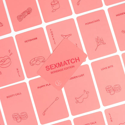 SexMatch Bondage Edition • Juego de Cartas BDSM para Parejas