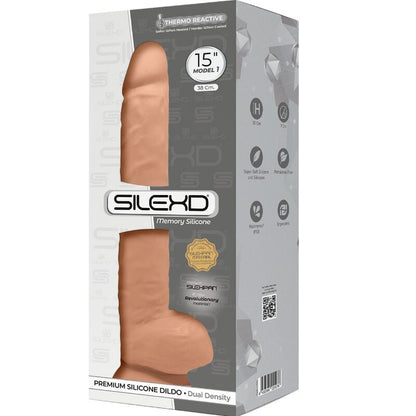SilexD — Dildo Realista Premium 38 cm com Ventosa