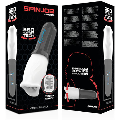 Simulador de sexo oral con rotación de 360°