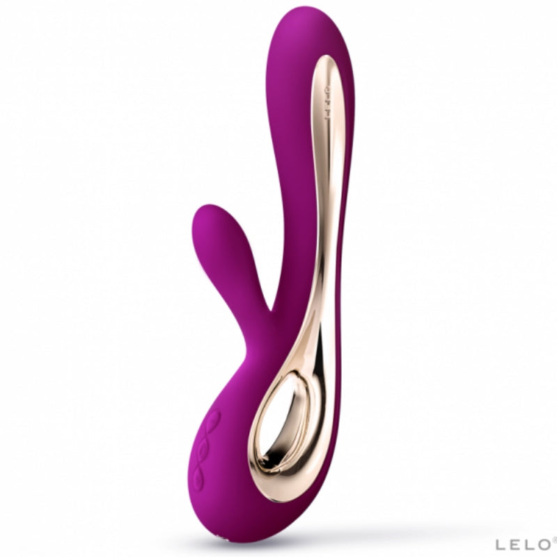 Soraya 2 Vibrador Rabbit Recarregável em Silicone Premium — Rosa Profundo — vista adicional 4