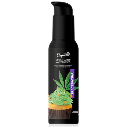 Space Sativa — Lubrificante al gusto di muffin alla cannabis (effetto riscaldante) — 100 ml