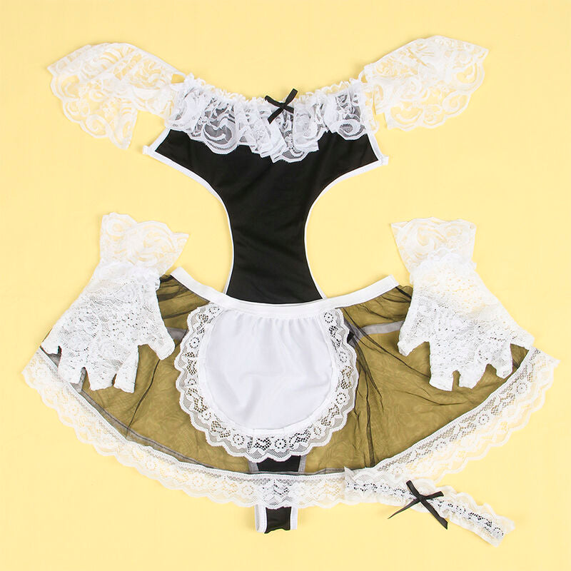 SUBBLIME — Fantasia de Empregada Sexy Preto/Branco (S/M) — vista adicional 4