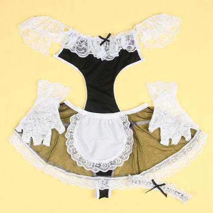 SUBBLIME — Sexy Black/White Maid Costume