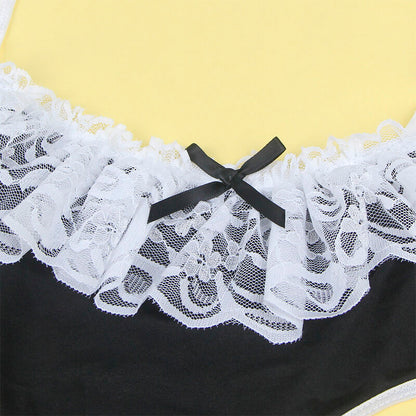 SUBBLIME — Sexy Black/White Maid Costume