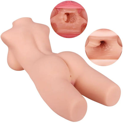 Torso Femenino Realista de TPE con Textura Ultra Suave