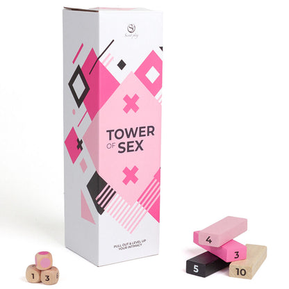 “Tower of Sex” Jenga Erótico com Desafios Picantes