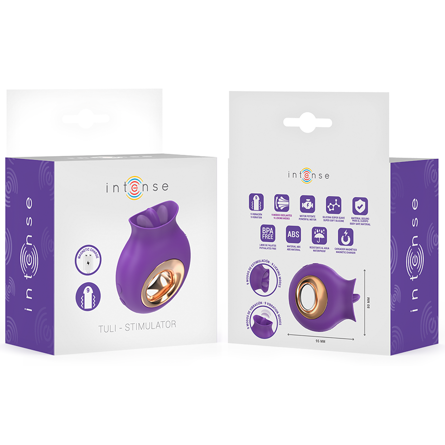 Tuli – Estimulador de clítoris con 81 combinaciones de vibración y oscilación