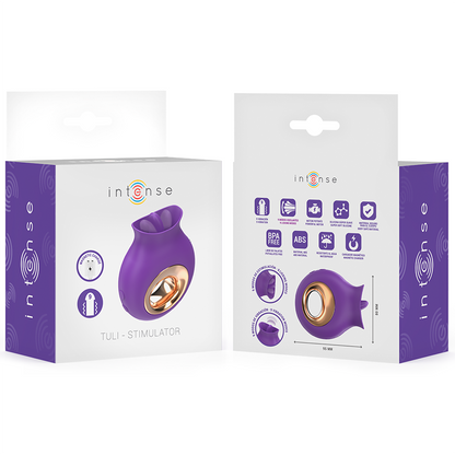 Tuli – Estimulador de clítoris con 81 combinaciones de vibración y oscilación