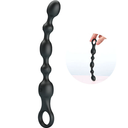 Bolas Anales Van Anal Balls - Bolas Anales de Silicona con 10 Vibraciones