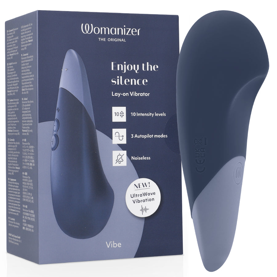 Vibe — Vibrador Clitoriano — Womanizer — Azul-Escuro — imagem 15