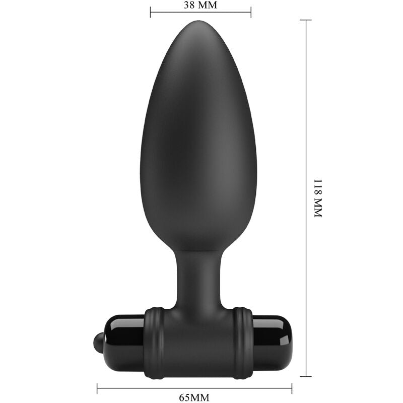 Vibra Butt Plug 2 — Plug Anal com 10 Vibrações — vista adicional 3