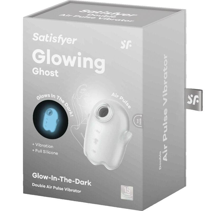Glowing Ghost Air Pulse Clitoral Vibrator