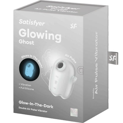Glowing Ghost Air Pulse Clitoral Vibrator