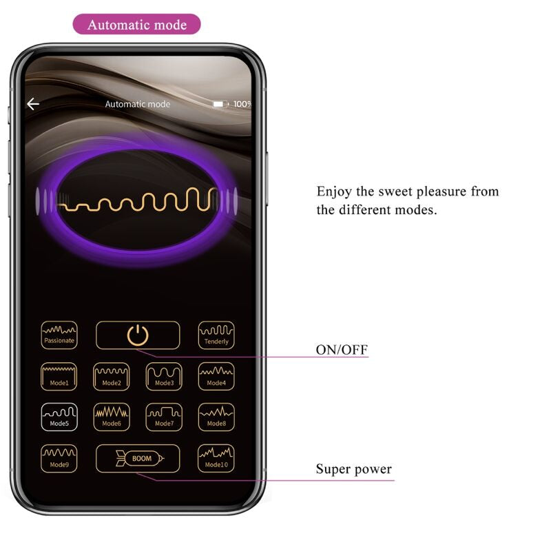 Vibrador Baleia com controlo remoto — vista adicional 17