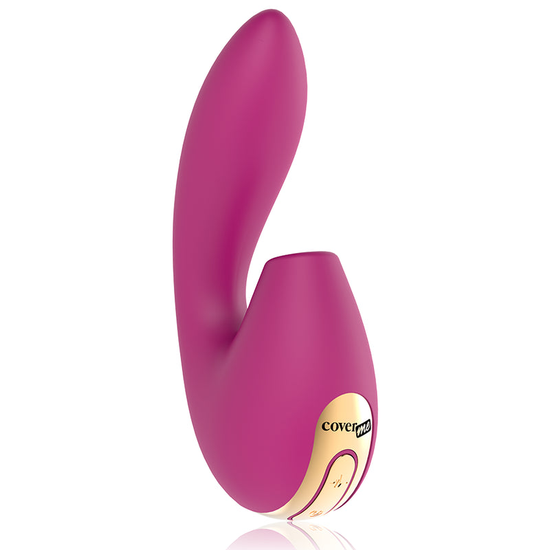 Vibrador de Ponto G com Sucção Clitoriana — CoverMe — vista 5