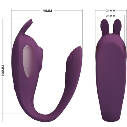 Vibrador y Estimulador de Clítoris y Punto G