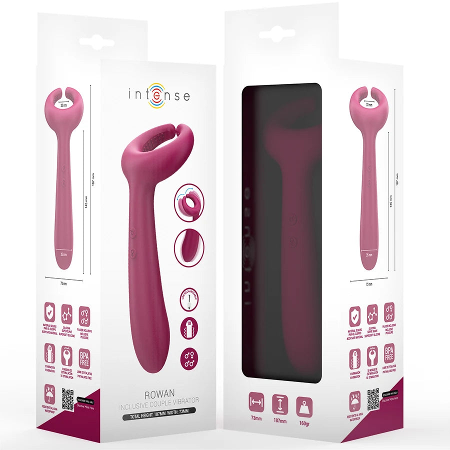 Vibromasseur pour Couples Intense Rowan — 10 Modes
