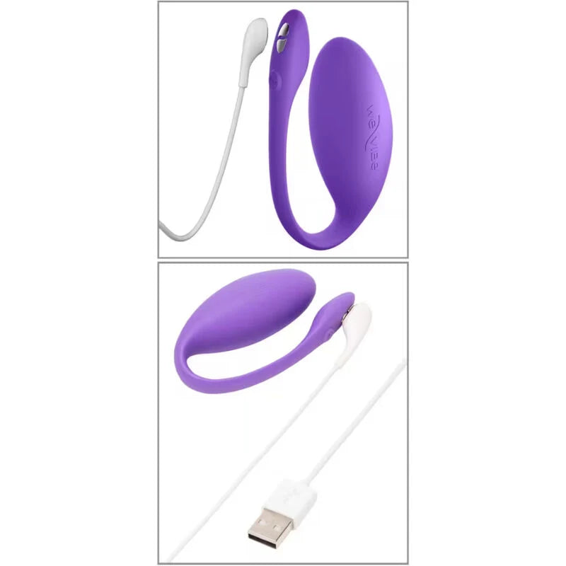 Ovo Vibratório We-Vibe Jive Lite — ligação do cabo de carregamento