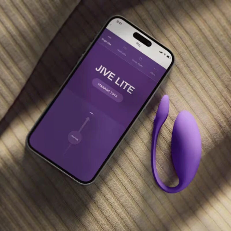 Huevo Vibratorio We-Vibe Jive Lite — control mediante la aplicación We-Vibe