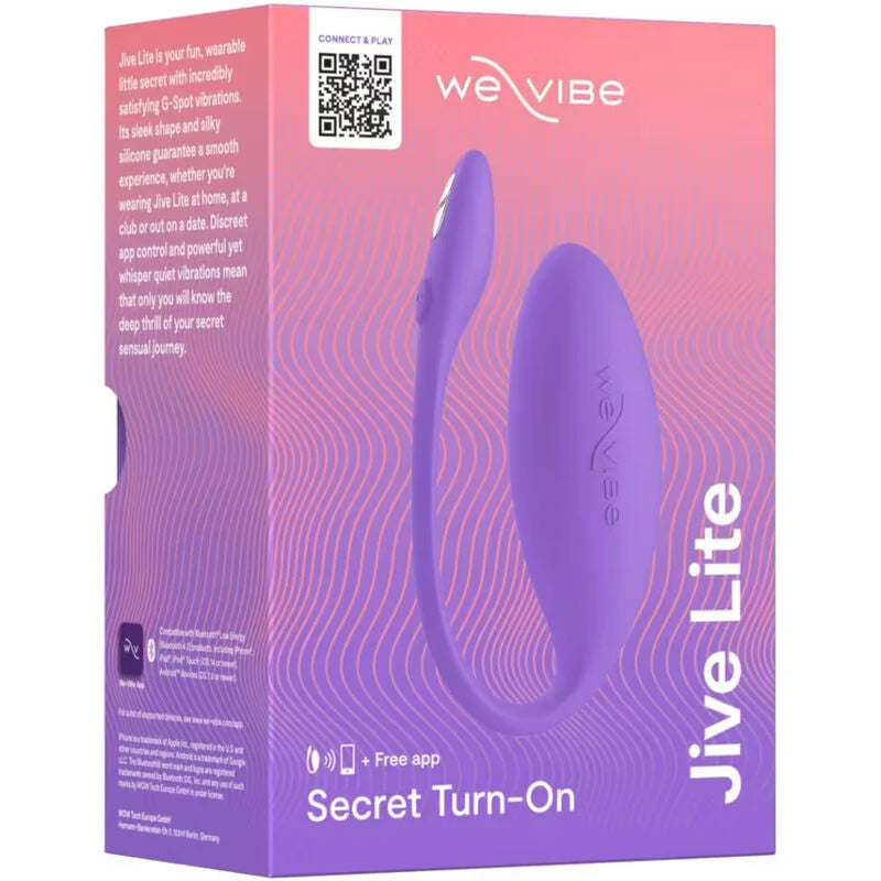 Huevo Vibratorio We-Vibe Jive Lite — control mediante la aplicación We-Vibe