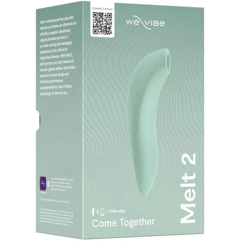 Sugador Clitoriano We-Vibe Melt 2 (Sálvia) — frente da embalagem