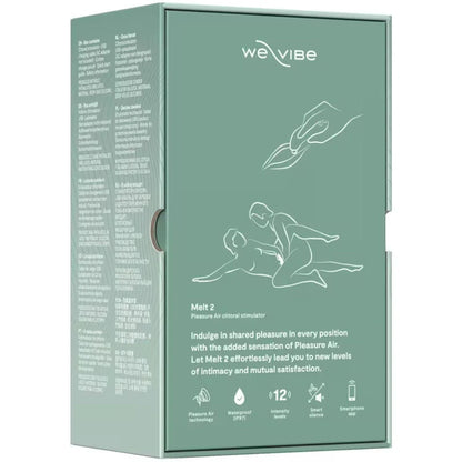 Ventosa clitoridea We-Vibe Melt 2 — Pleasure Air e controllo tramite app