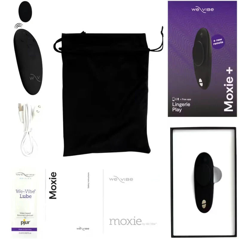 We-Vibe Moxie+ ondergoedvibrator — magnetische clip