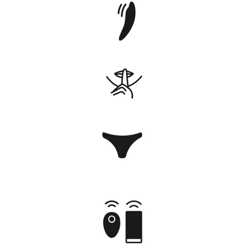 We-Vibe Moxie+ ondergoedvibrator — magnetische clip