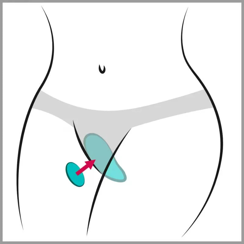 We-Vibe Moxie+ ondergoedvibrator — magnetische clip