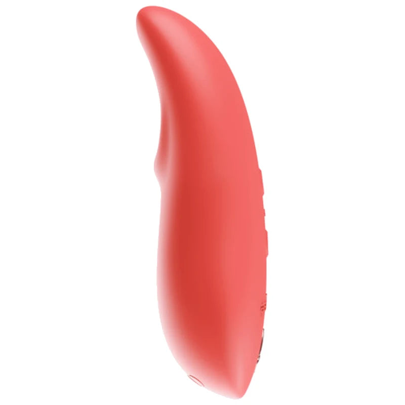 Vibrador We-Vibe Touch X (Coral) — pormenor do perfil curvo