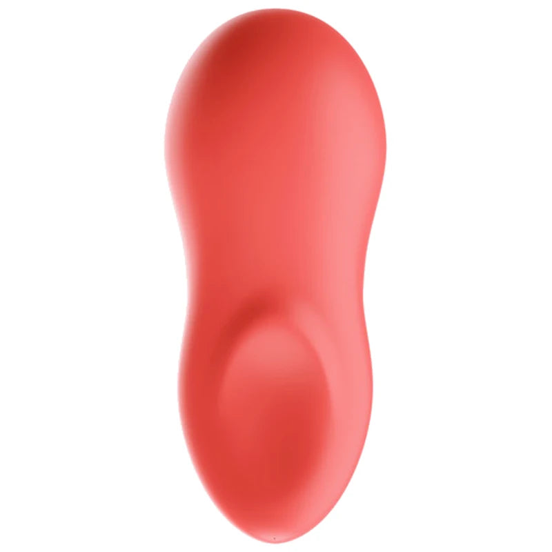 Vibrador We-Vibe Touch X (Coral) — superfície traseira arredondada